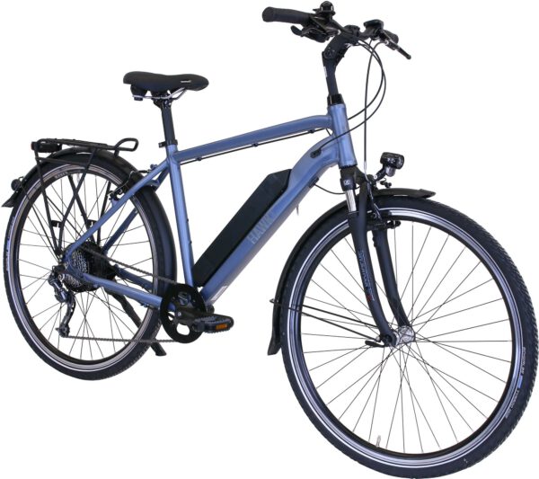 NEU Hawk E-Trekking Gent Bafang blue 418Wh RH:50cm