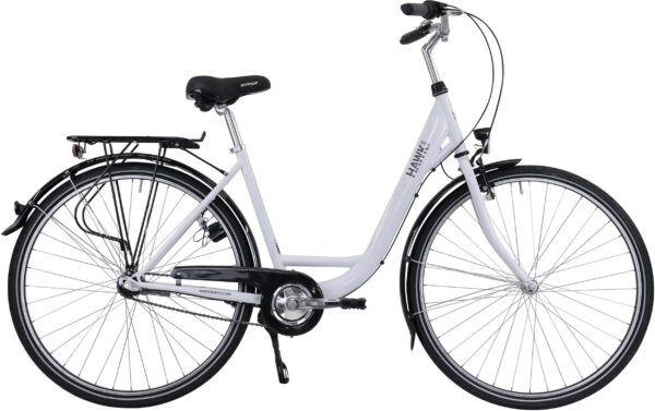 -50% NEU HAWK 26"+28" Fahrrad City Wave Deluxe Plus weiß 44cm VP:699€