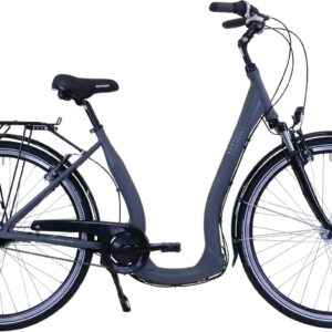 NEU HAWK Bikes Cityrad Comfort Premium Black 7-G-Nexus Tiefeinsteiger